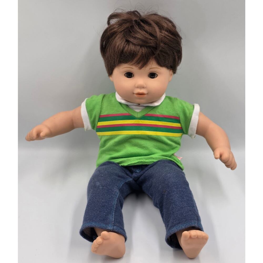 American Girl Bitty Twin 15" BOY DOLL Retired Brunette Clothes